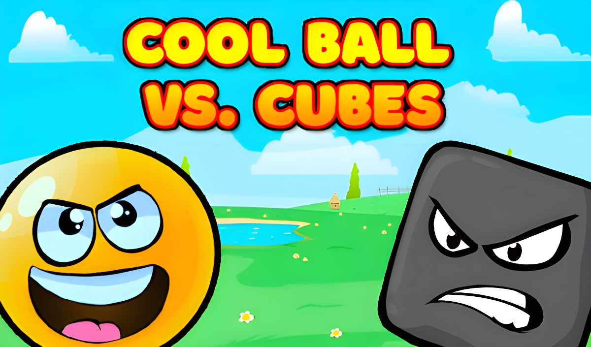 Arte da capa de Cool Ball vs. Cubes