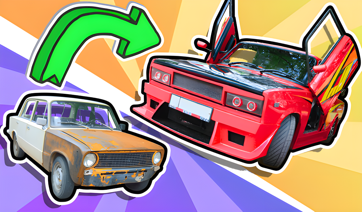 Arte da capa de Cool Zhiguli: Tuned Russian Cars