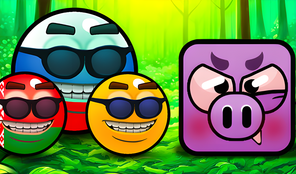 Imagen de portada de CountryBalls: Bounce Ball Adventure