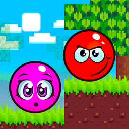 Crimson and Pink ball - parkour adventure