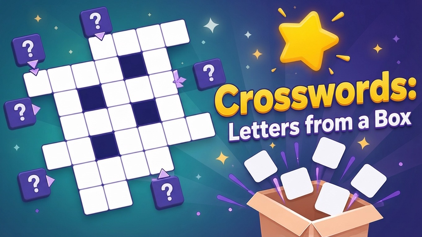 Crosswords: Letters from a Box