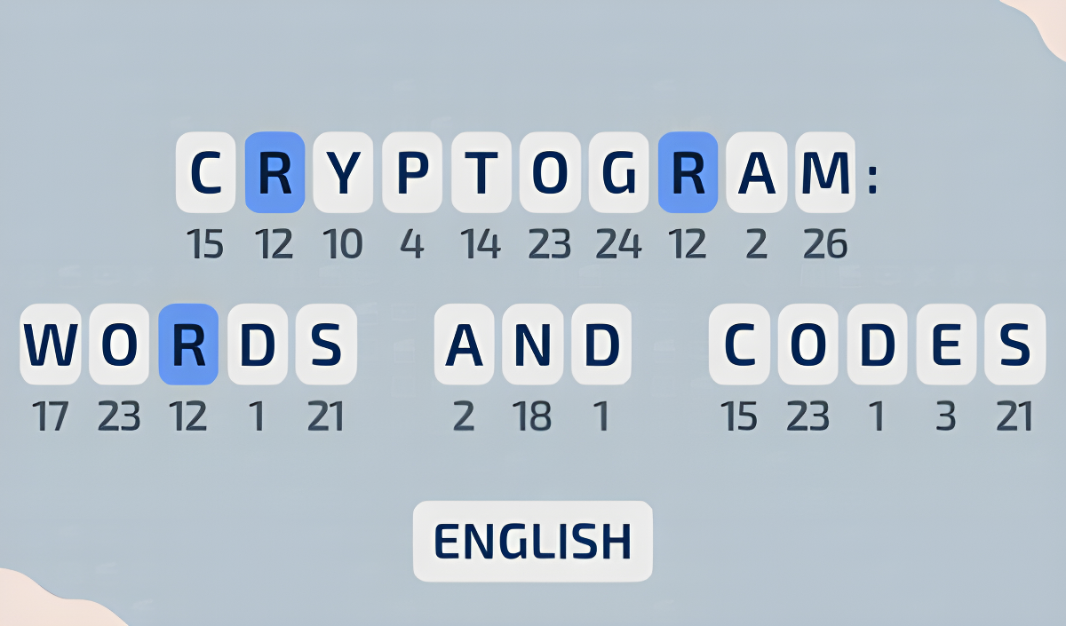 Cryptogram: Words and Codes