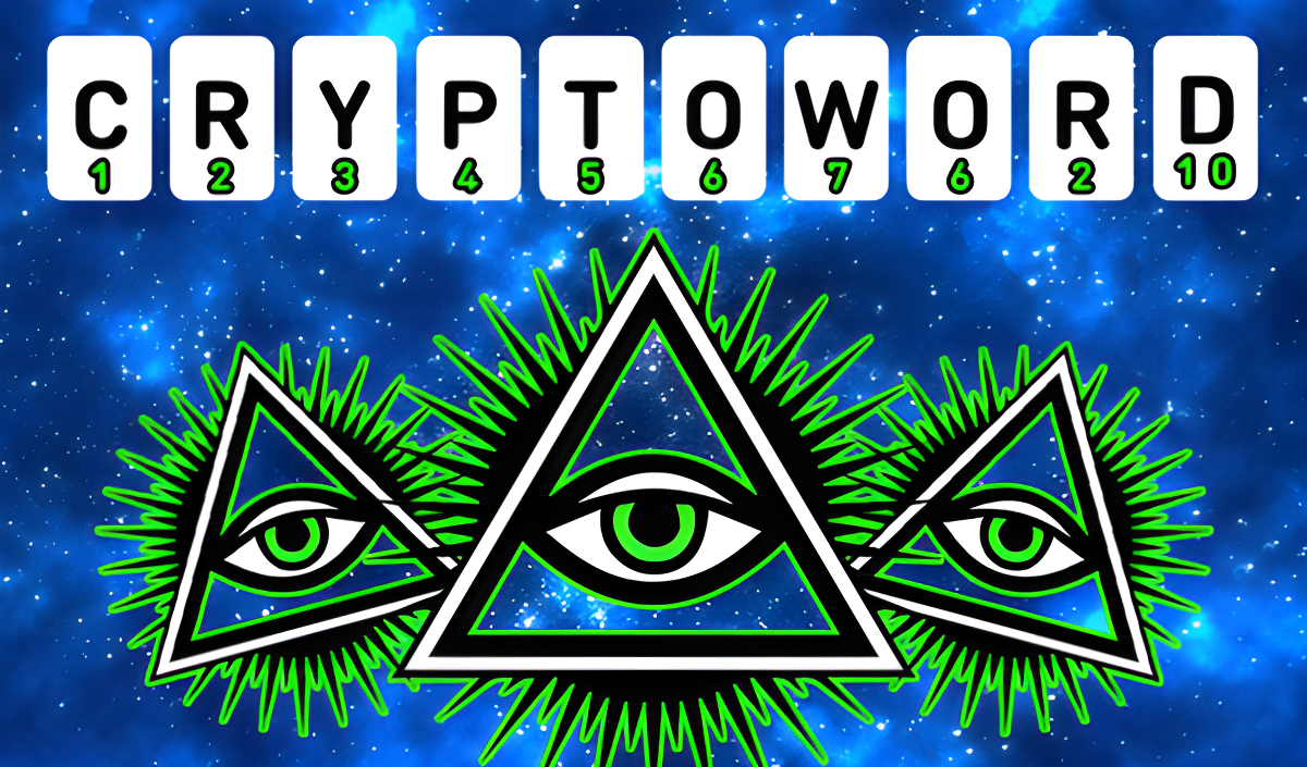 Arte da capa de Cryptoword