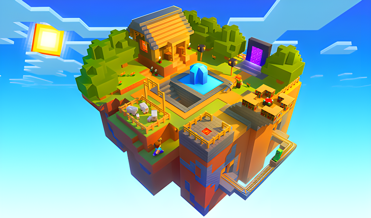 CubeCraft: Mine!