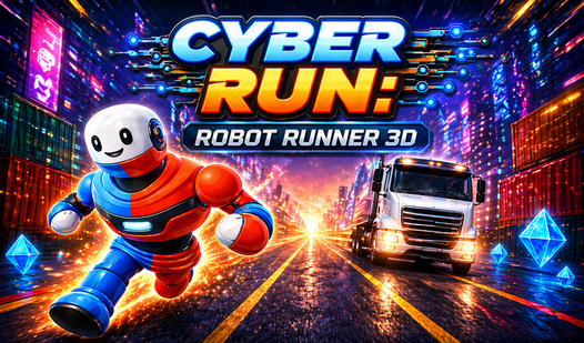 Cyber Run: Robot Runner 3D