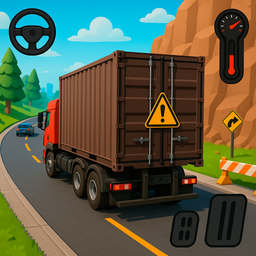 Dangerous Cargo Truck Driving