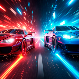Dangerous race for two
