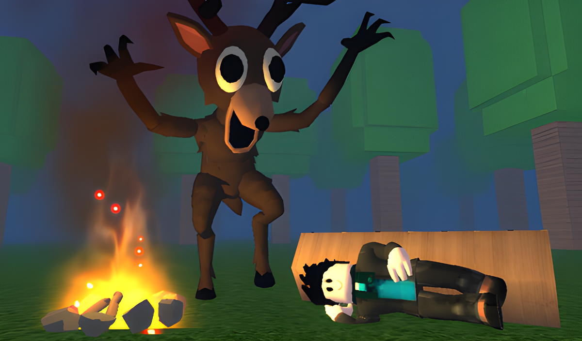Deer Cannibal: 99 Nights in the Forest cover art
