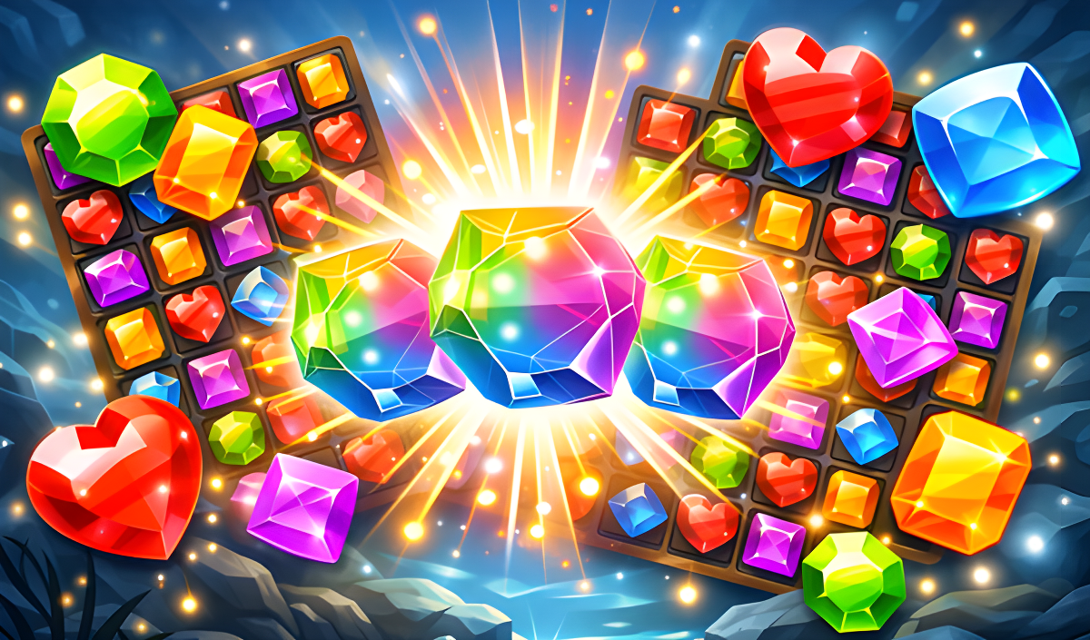 Diamond Dungeon - Match 3 cover art