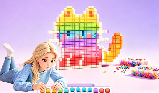 Jewel Block Coloring & Sorting