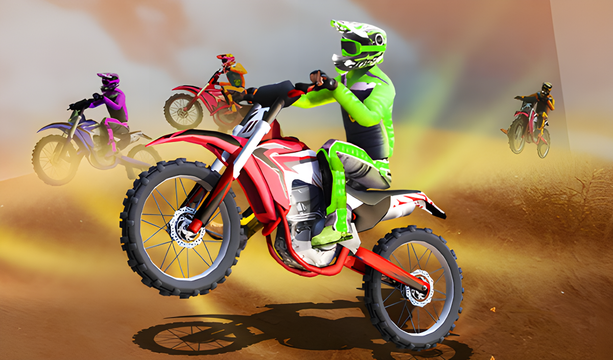 Dirt Bike MotoCross cover art