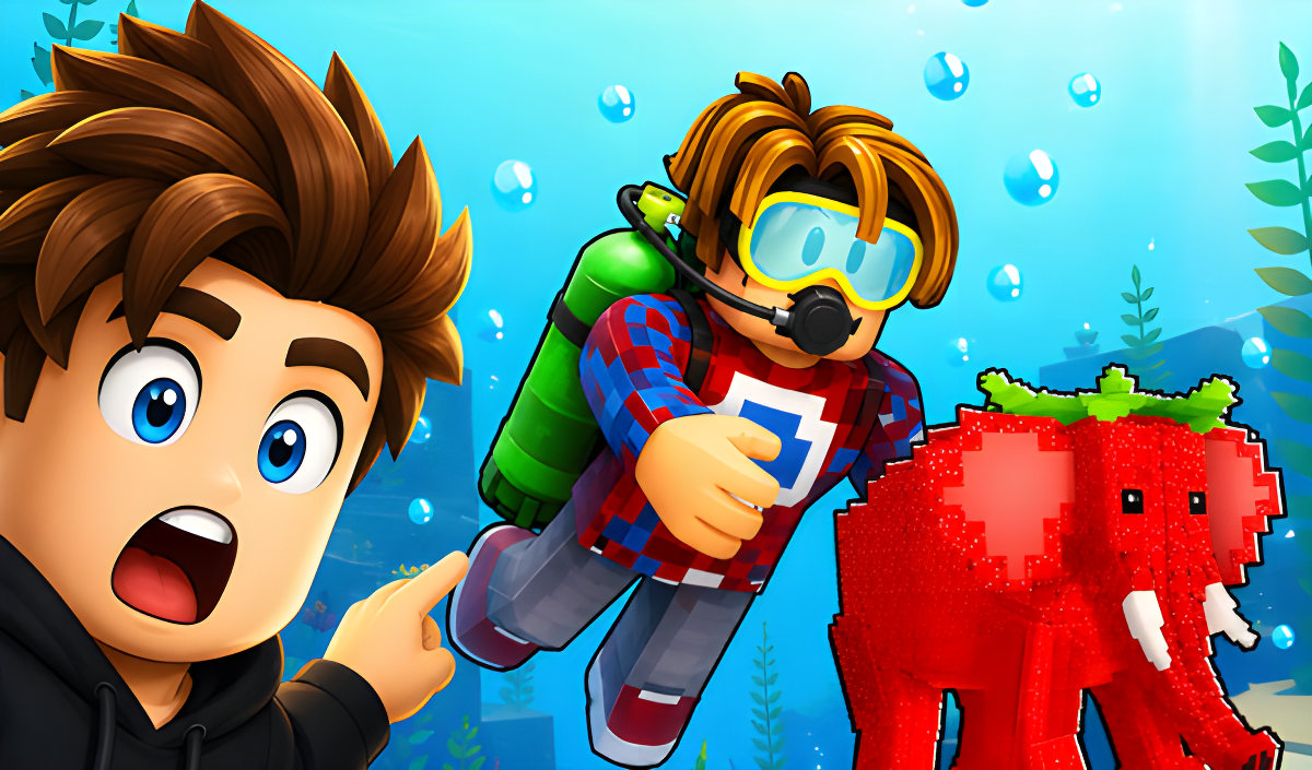 Dive and Swim for Brainrots!