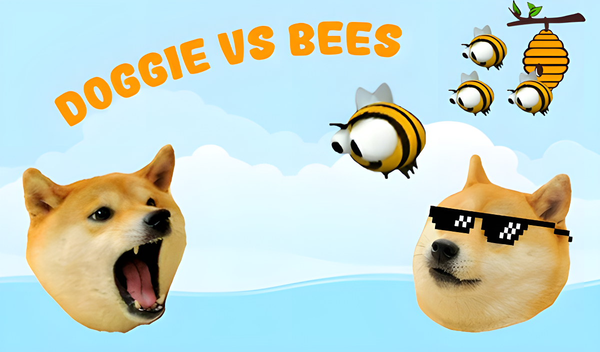 Doggie vs Bees cover art