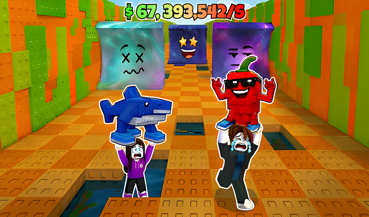 Arte da capa de Don't fail! Obby: Free the Brainrots!