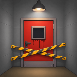 Don't go through that door.