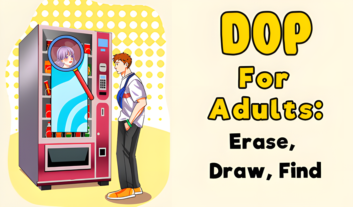 DOP For Adults: Erase, Draw, Find cover art
