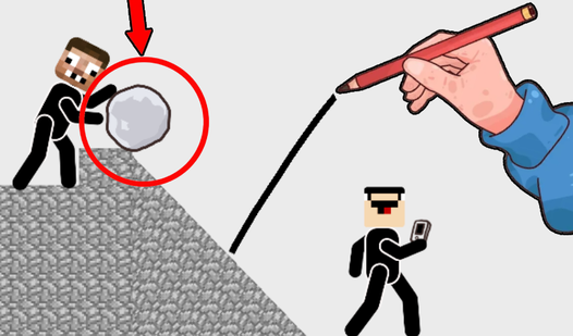 Draw A Picture To Save The Noob From Pro