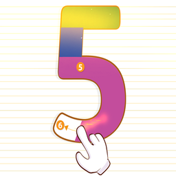 Draw the numbers with Russian voice