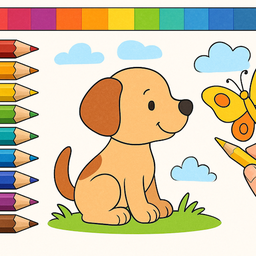 Draw with Pencils - Coloring Book!