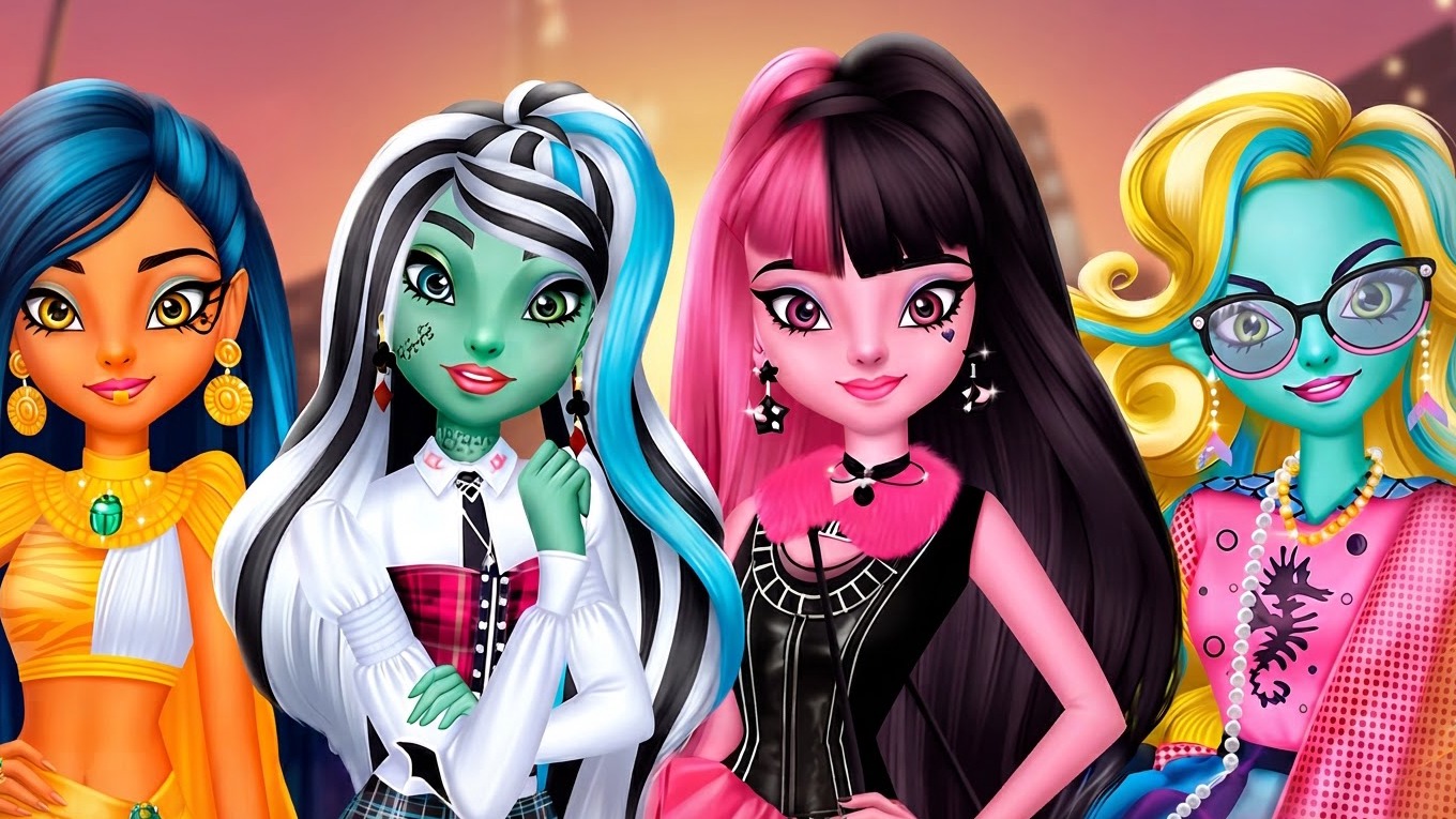 Visuel de Dress Up Monster High Dolls