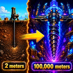 Drill, dig, grab the treasure!