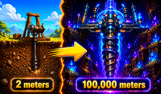 Drill, dig, grab the treasure!