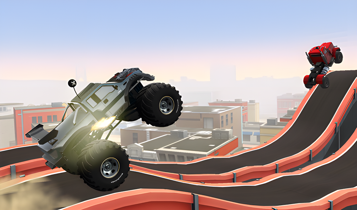 Imagen de portada de Drive Hill: Monster Trucks