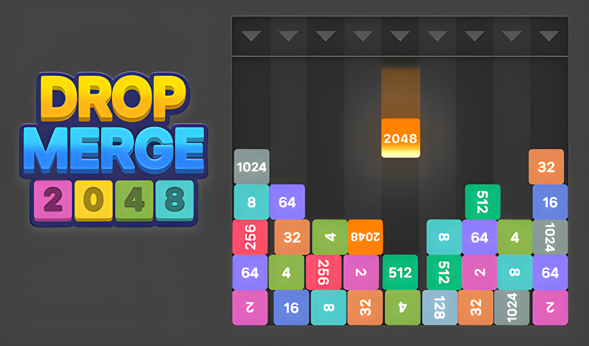 Imagen de portada de Drop Merge 2048