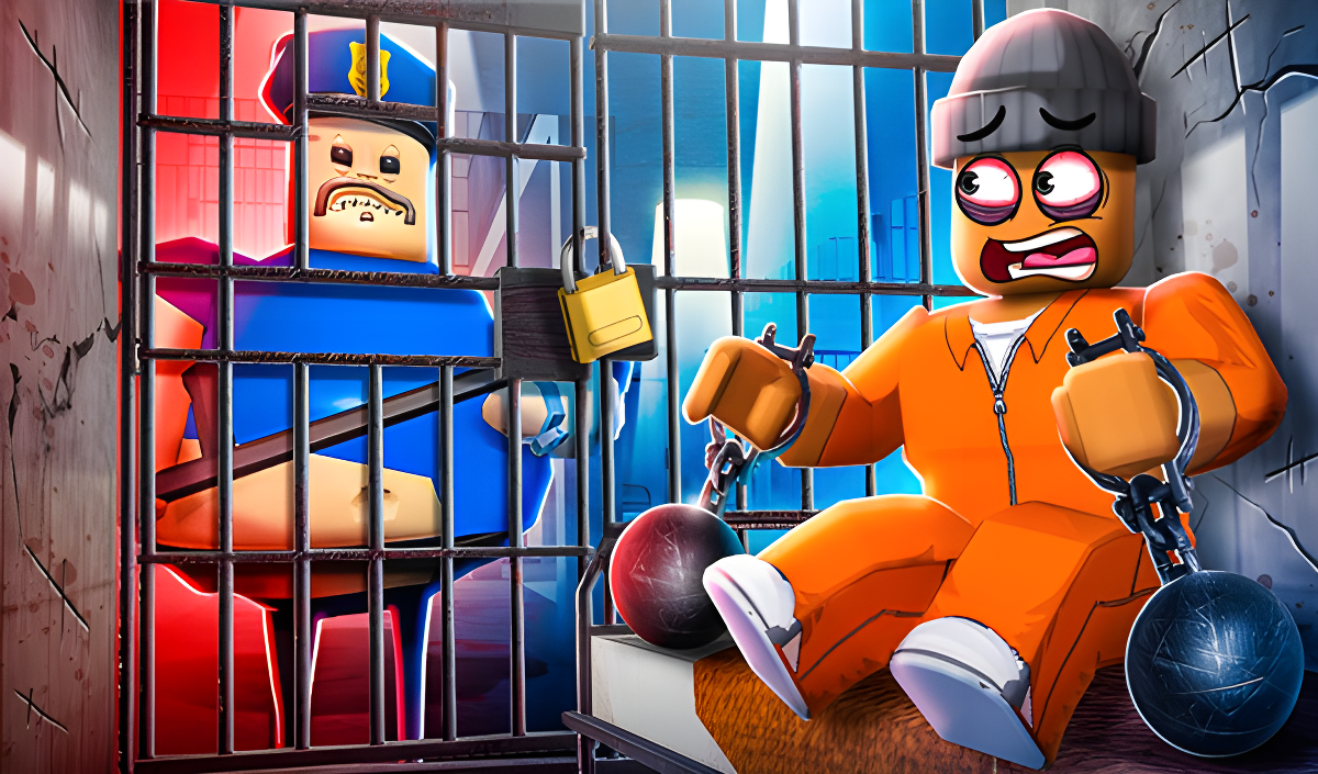 Visuel de Escape Barry Obby Parkour