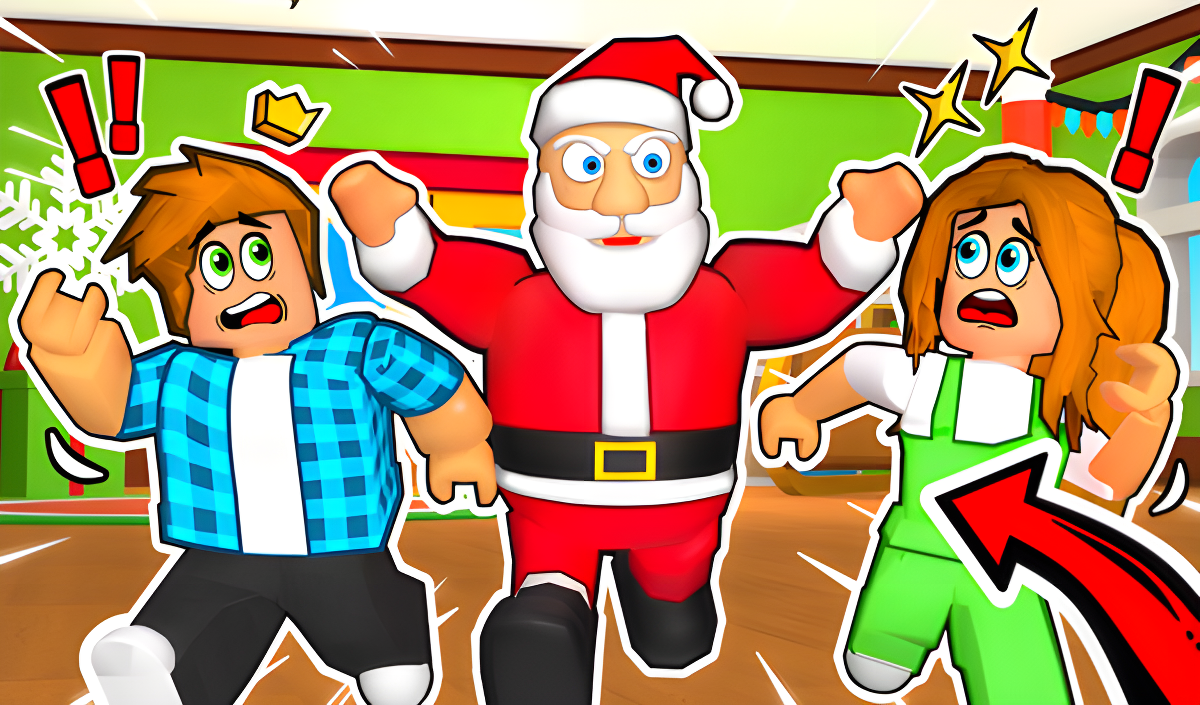 Escape Evil Santa Obby!