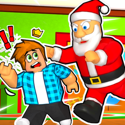 Escape Evil Santa Obby!