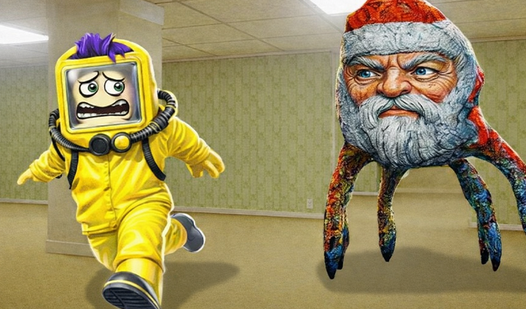Escape from Gugu Gaga in Backrooms