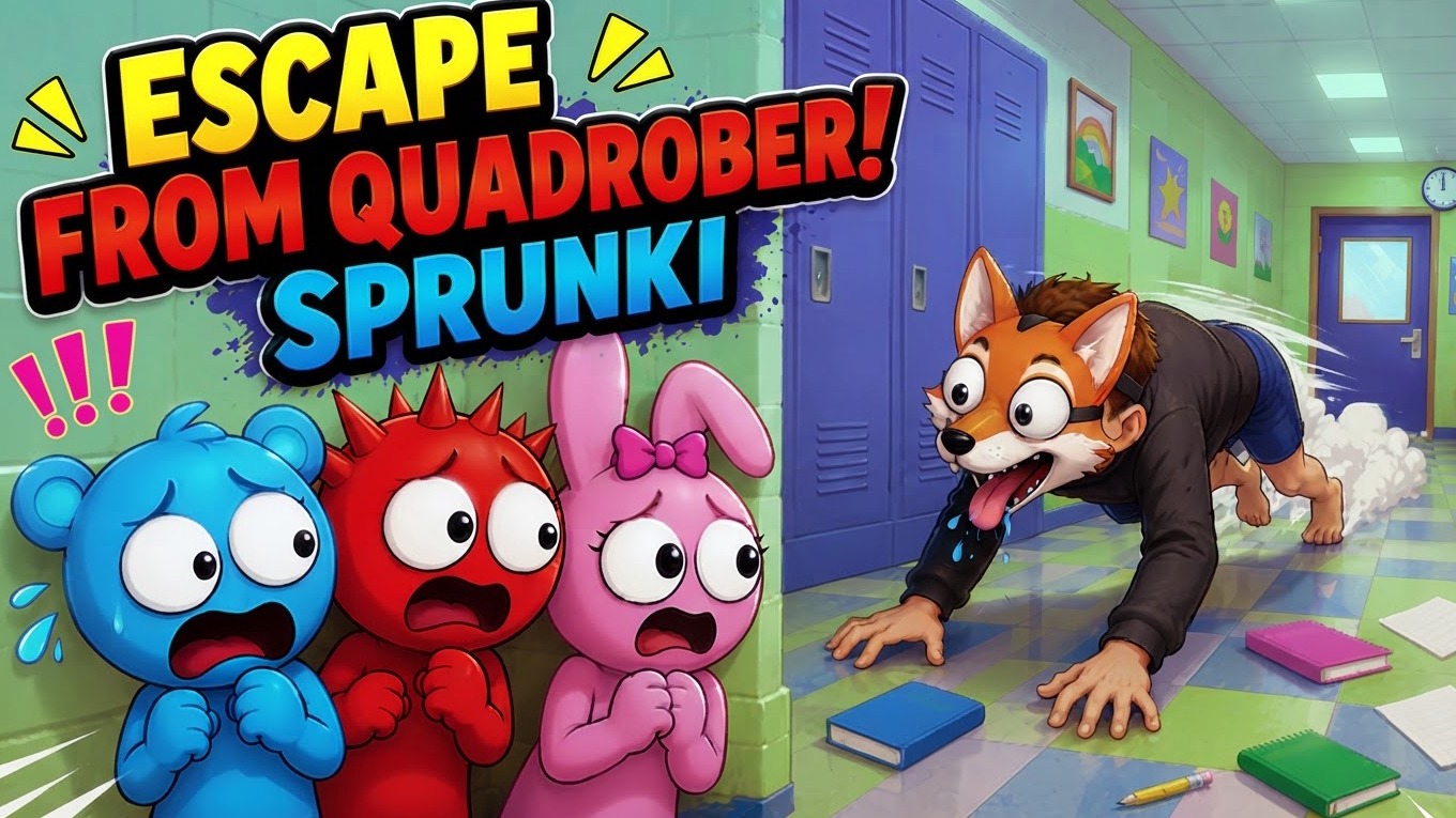 Escape from Quadrober! Sprunki