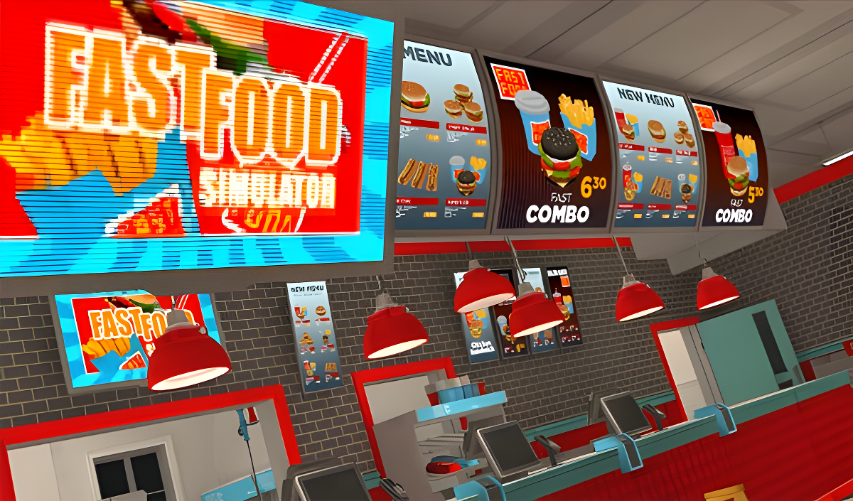 Copertina di FastFood Simulator