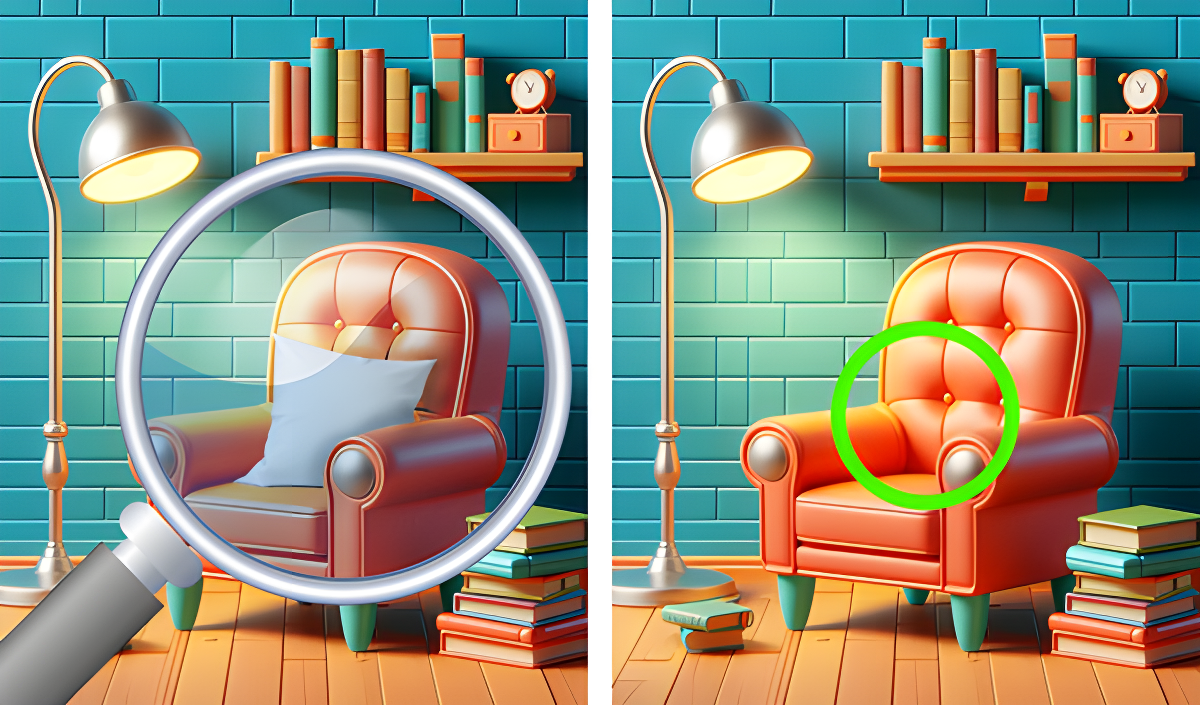 Find 7 Differences: Game of attention cover art