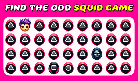 Find the odd Squid Game