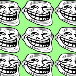 Find the sad trollface