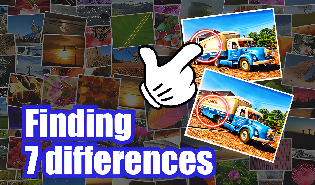 Copertina di Finding 7 differences