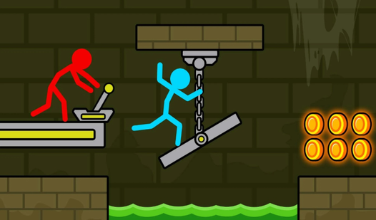 Fire and Water: Stick Adventures