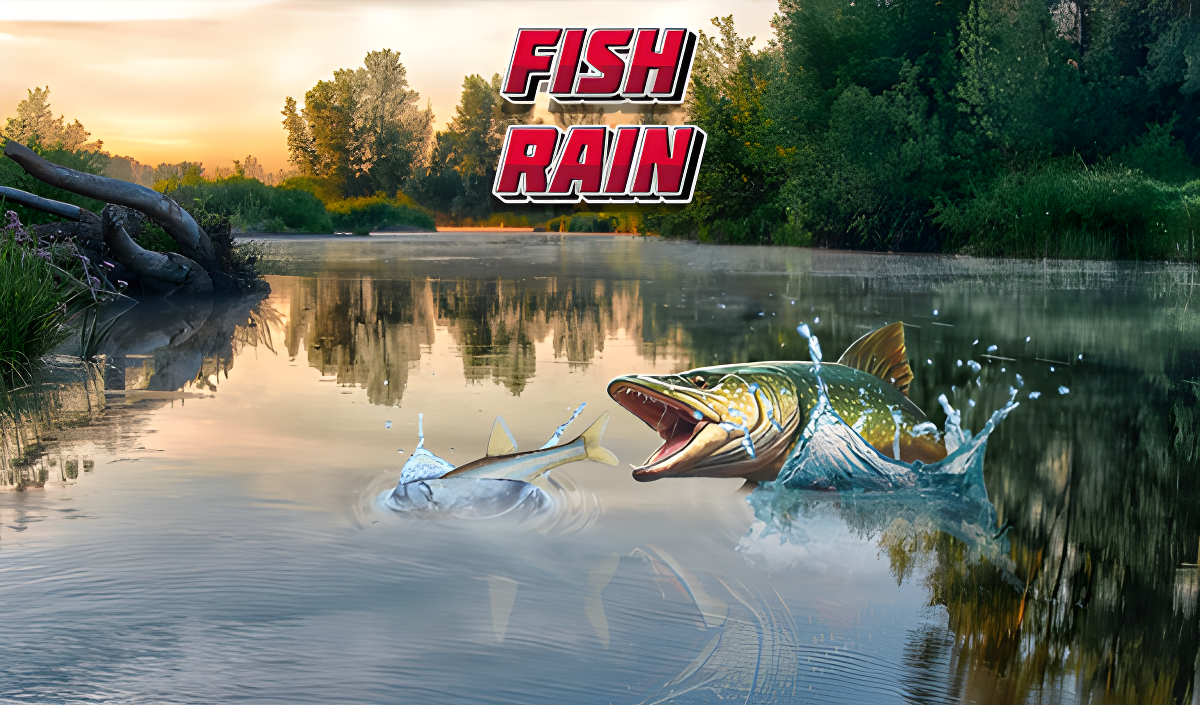 Fish rain cover art
