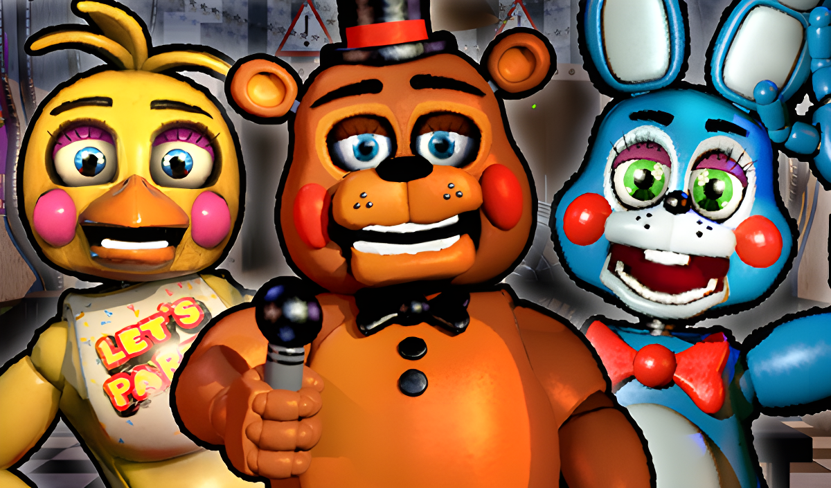 Arte da capa de Five Nights at Freddy's 2