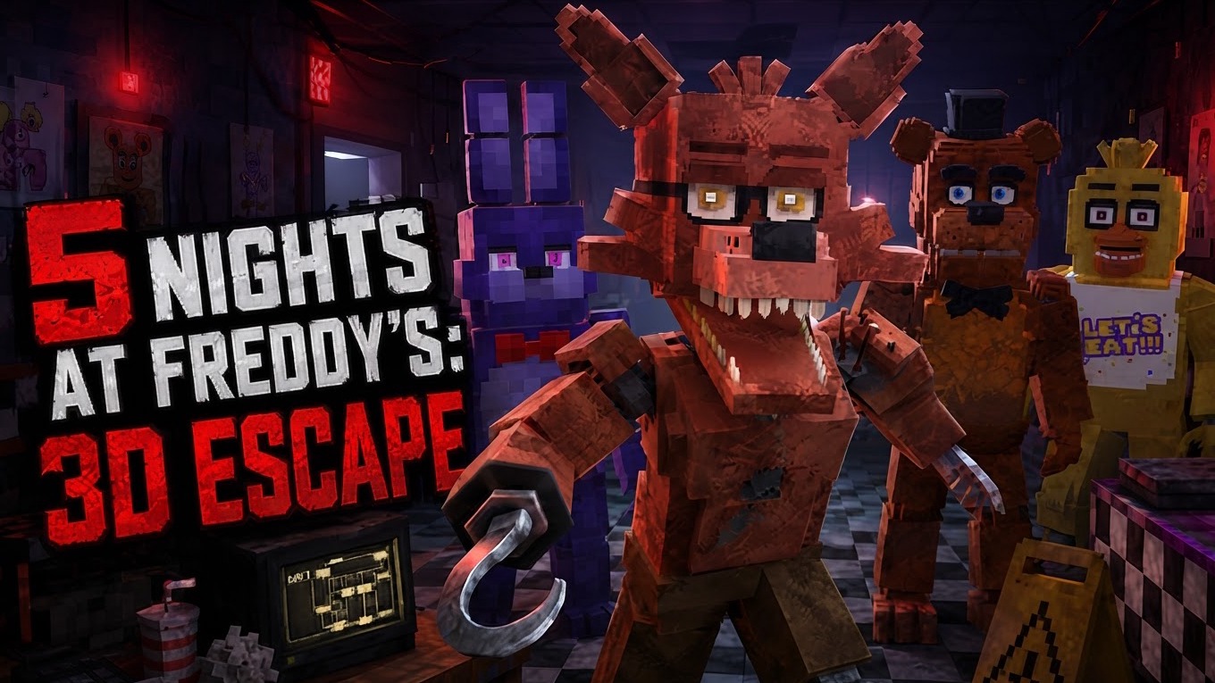 Copertina di Five Nights at Freddy's: 3D Escape