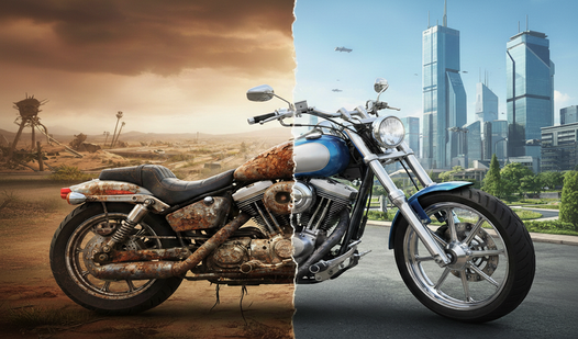 Fix the motorcycle!
