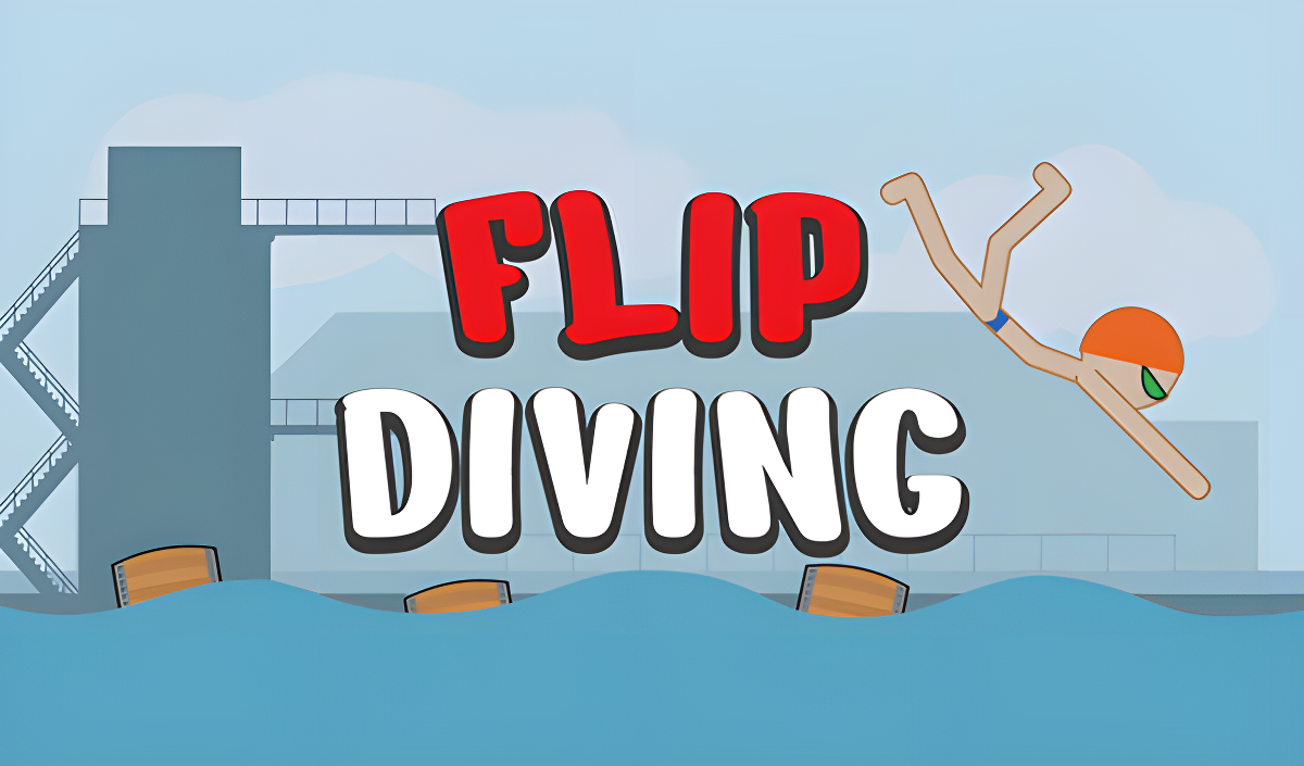 Arte da capa de Flip Diving