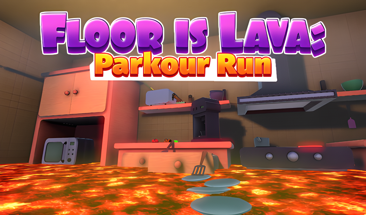 Floor is Lava: Parkour Run