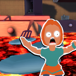 Floor is Lava: Parkour Run