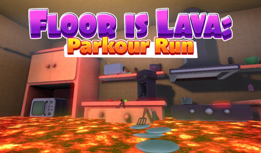 Floor is Lava: Parkour Run