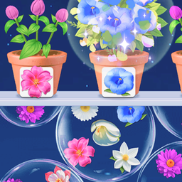 Flower Bubble: Merge & Match