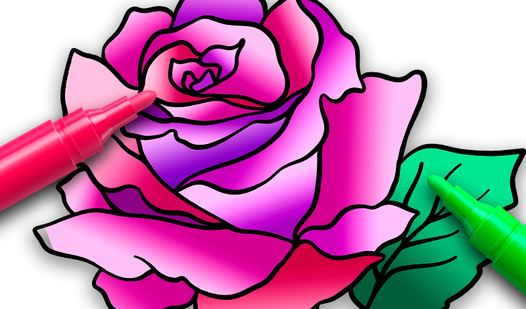 Floral Coloring pages