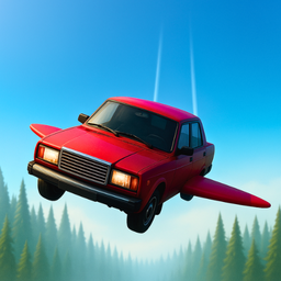 Flying Russian Car Races